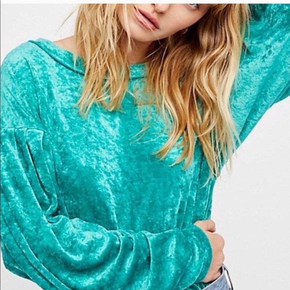 Free People Sweaters - Free People Velvet Sweater